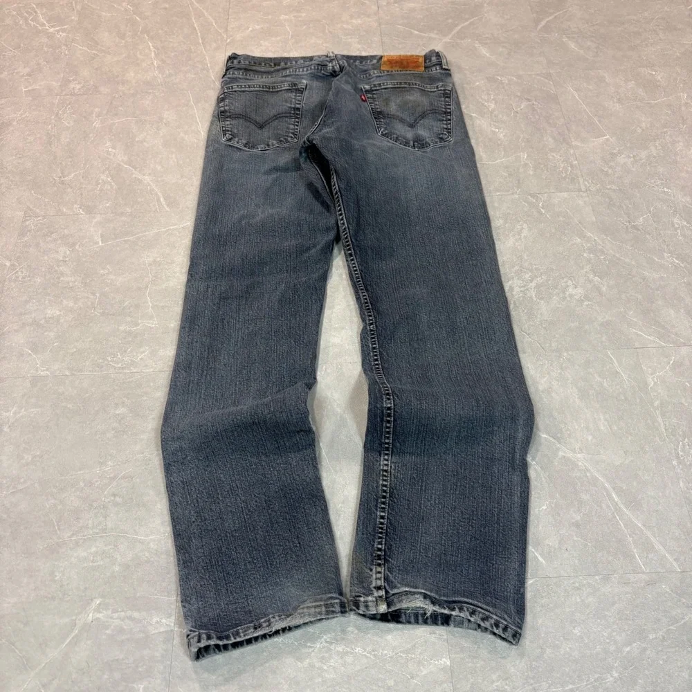 Levis 514 Straight Fit Mens Jeans Blue Denim W34 L34 2818